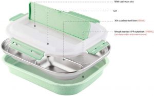 bento box acier inoxydable